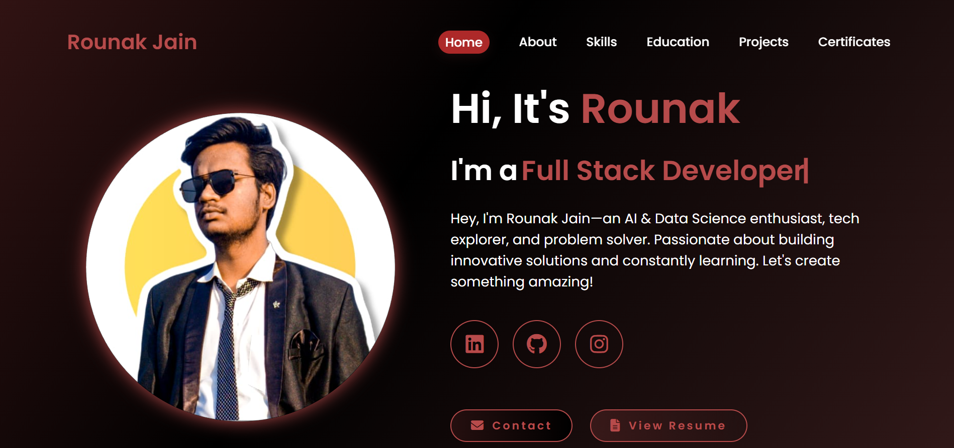 Portfolio Website